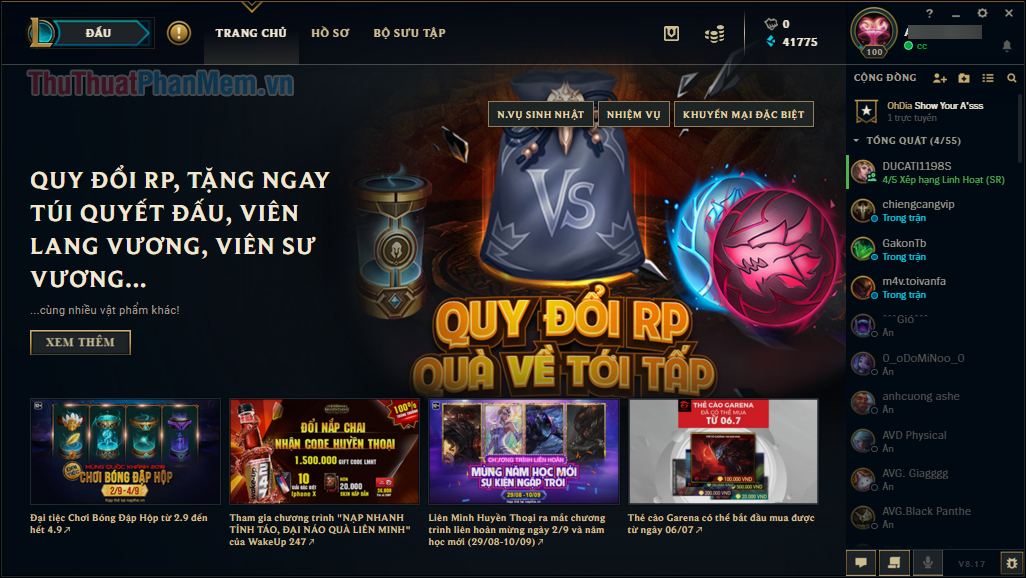 Increase fps lol - How to increase the legendary League of FPS game to play smoothly on low-profile machines Picture 2