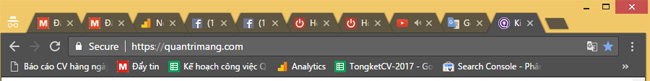 Increase the space on your browser's bookmark bar by saving only the website icon Picture 1