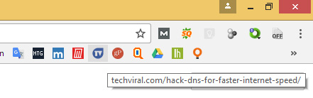 Increase the space on your browser's bookmark bar by saving only the website icon Picture 9