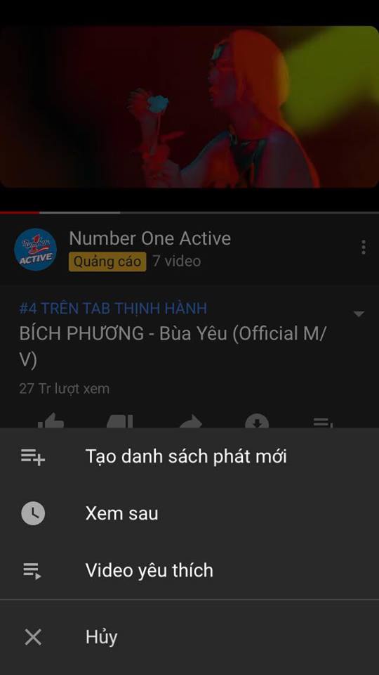 Increase view on Youtube by phone is very simple Picture 3