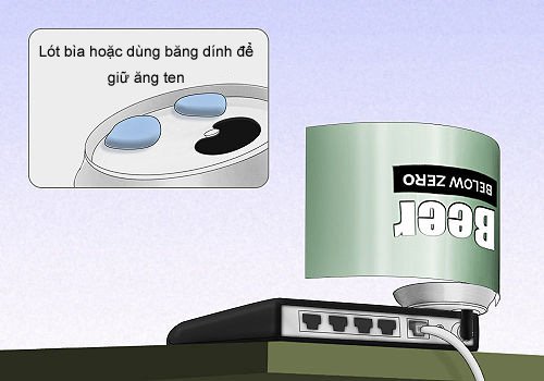 Increase Wifi waves with ... beer cans Picture 8