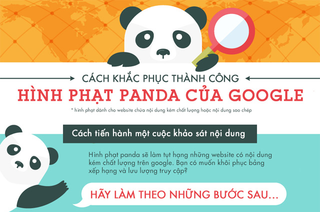 Infographic of Google's Panda penalties Picture 1