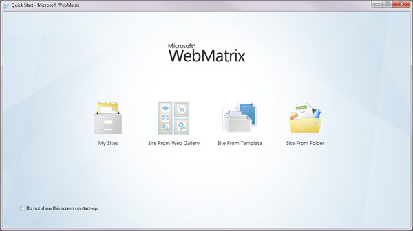 Initially learn about WebMatrix Picture 6