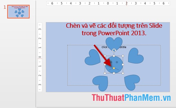 Insert and draw shapes on Slide in PowerPoint Picture 6