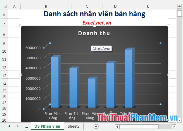 Insert and edit charts in Excel Picture 10