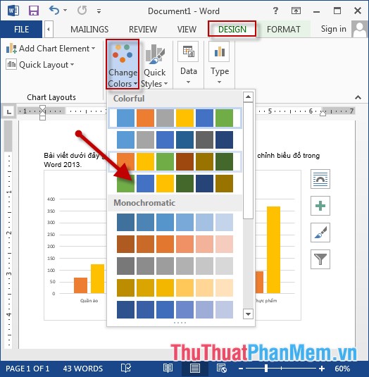 Edit Chart Data Word 