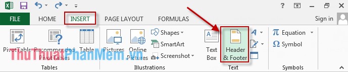 Insert images, logos, text in Excel 2010, 2013, 2016 Picture 1