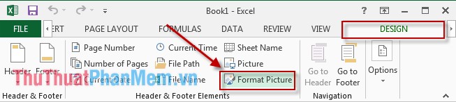 Insert images, logos, text in Excel 2010, 2013, 2016 Picture 9