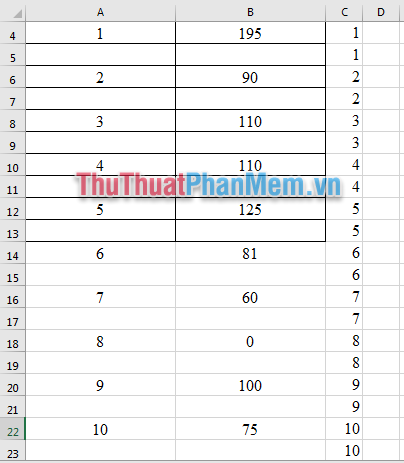 Insert line shortcut in Excel - Shortcut insert Excel Picture 13