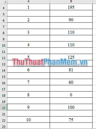 Insert line shortcut in Excel - Shortcut insert Excel Picture 14