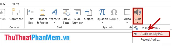 Insert music into PowerPoint Picture 1
