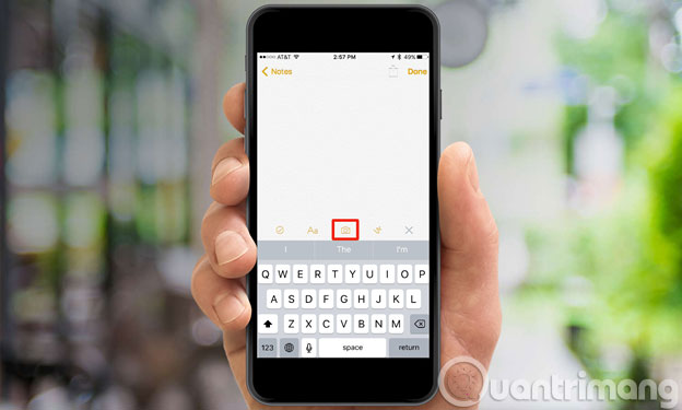 Insert pictures and drawings into notes on iOS 9 Picture 4