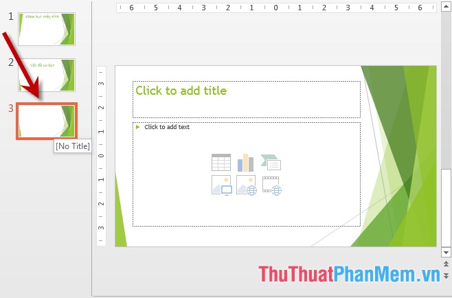 Insert slides in PowerPoint Picture 2