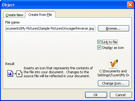 Insert some objects into the file content Picture 4