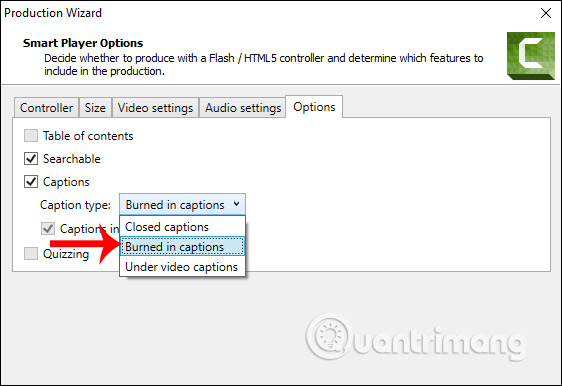 Insert sub for videos on Camtasia Picture 12
