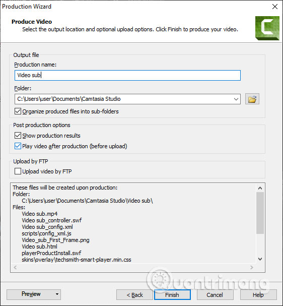 Insert sub for videos on Camtasia Picture 13