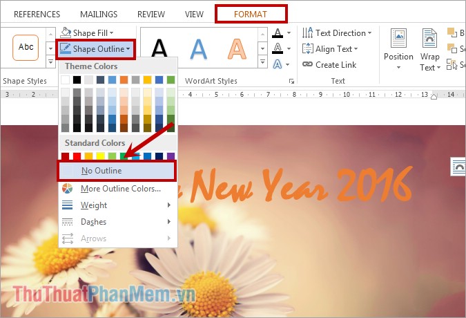 Insert text into pictures with Word Picture 9
