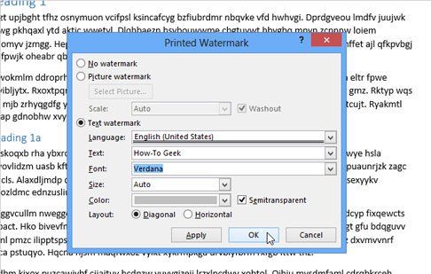 Inserting letters, logos sink into Microsoft Word 2013 Picture 6