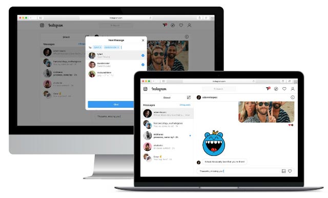 Instagram brings Direct Messages to the web version Picture 1