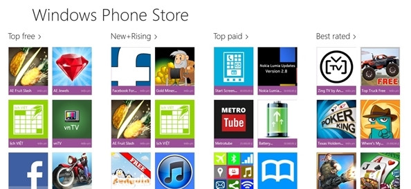 Install and use Windows Phone Store on Windows 8 Picture 8