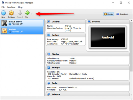 Install Android on your computer, run Android in parallel with Windows with Virtualbox Picture 6