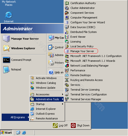 dns in windows site 2003 download