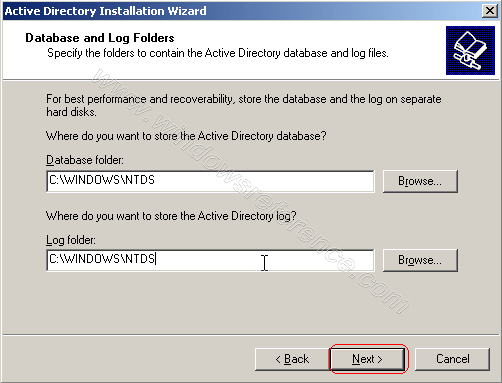 Install DNS server and Domain Controller in Windows Server 2003 Picture 12