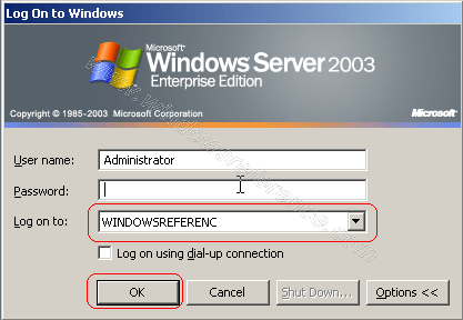 Install DNS server and Domain Controller in Windows Server 2003 Picture 21