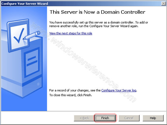 Install DNS server and Domain Controller in Windows Server 2003 Picture 22