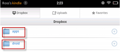 Install Dropbox on Amazon's 'Fire' Kindle Fire Picture 10