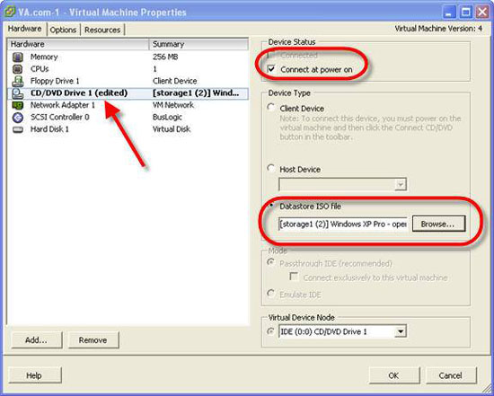 install-guest-operating-system-vmware-esx-server