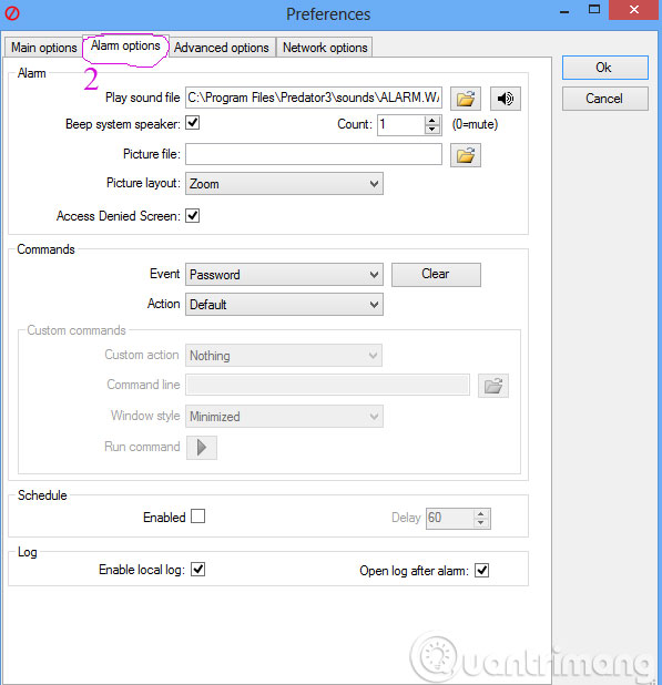 Install 'sirens' for Windows with Predator Picture 11