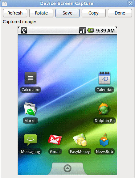 Install the Android SDK and create Screenshot in Ubuntu 9.10 Picture 12