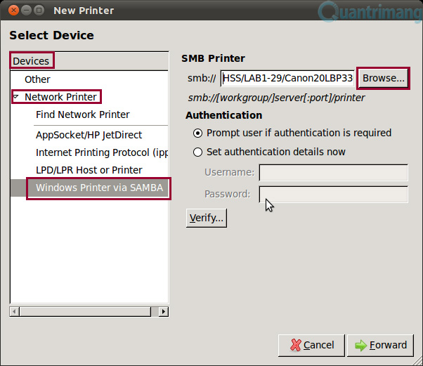 Install the printer in a mixed Windows environment Picture 5