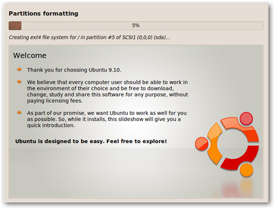 Install Ubuntu on Windows 7 computer Picture 8