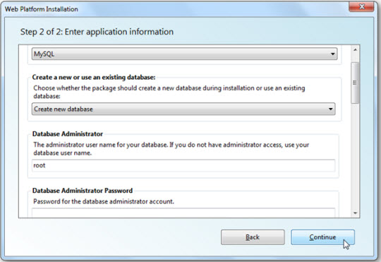 Install web applications with Windows Web Platform Picture 16
