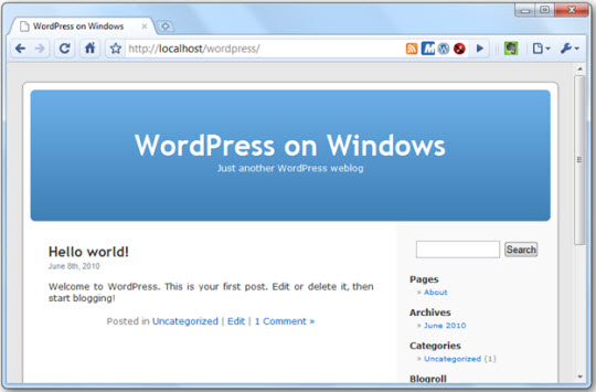Install web applications with Windows Web Platform Picture 25