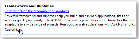 Install web applications with Windows Web Platform Picture 4