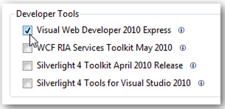 Install web applications with Windows Web Platform Picture 6