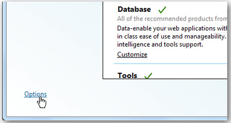 Install web applications with Windows Web Platform Picture 7