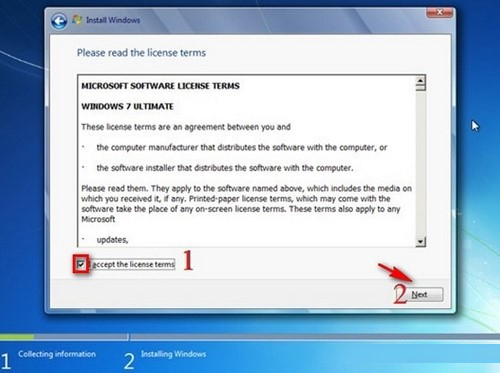 Install Win 7 from your hard drive, no need for USB, install Win disk Picture 6
