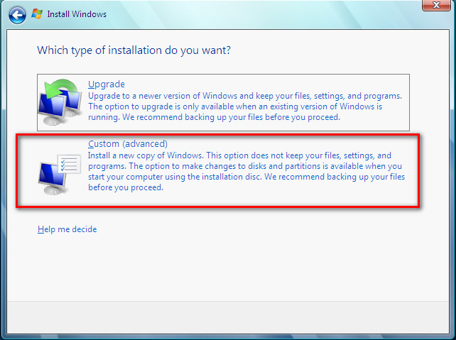 Install Win 7 from your hard drive, no need for USB, install Win disk Picture 7