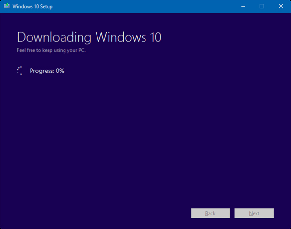 Install Windows 10 with Refresh Windows Tool from Microsoft Picture 4