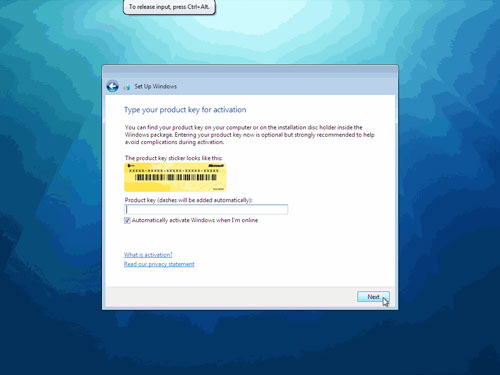 Install Windows 7 Beta Picture 17