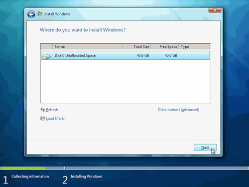 Install Windows 7 Beta Picture 7
