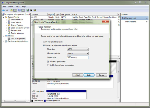 Install Windows 8 on the new partition Picture 5