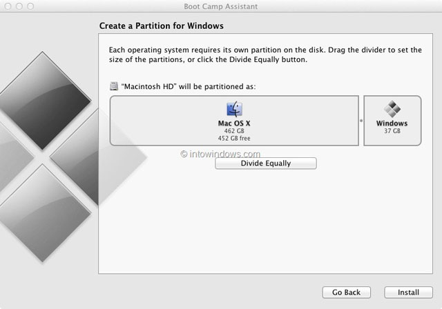 Install Windows 8 on your MAC Picture 8