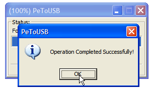 Install Windows XP from a USB Flash drive Picture 10