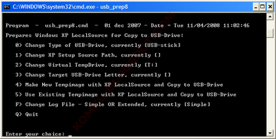 Install Windows XP from a USB Flash drive Picture 22