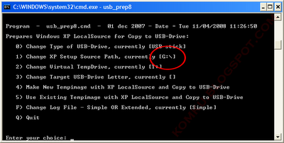 Install Windows XP from a USB Flash drive Picture 24